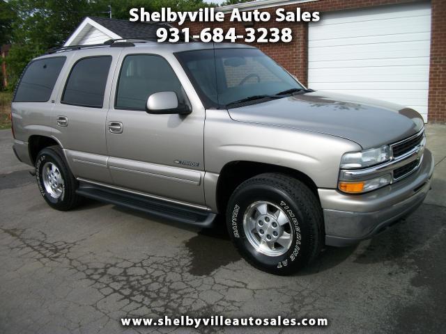 2000 Chevrolet Tahoe A VEHICLE ...